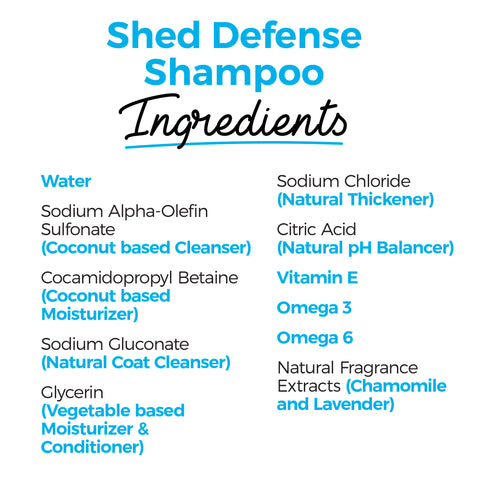 Shed Defense Shampoo - 16 oz.