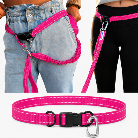 Hands Free Leash Belt