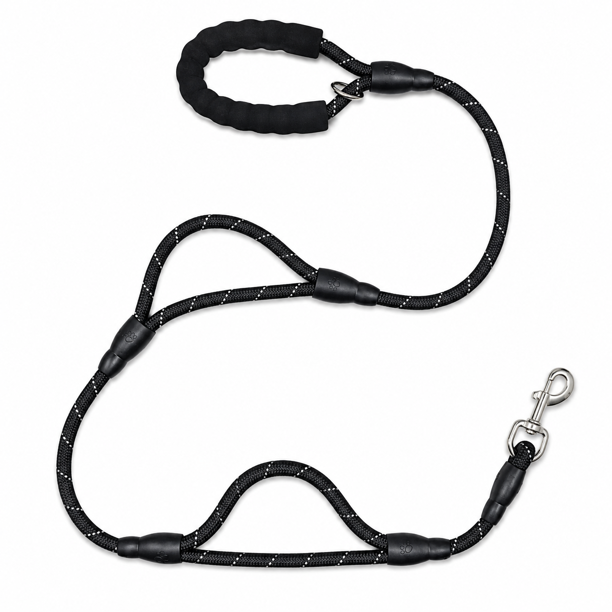 Rope Leash - Three Handles - 5ft.